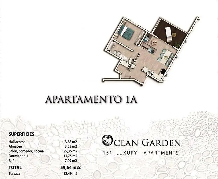 New Apartment Near The Beach In Playa Paraiso 0*, Playa Paraiso (Tenerife)